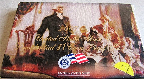 US Mint Presidential Coin Proof Set