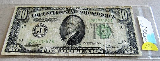 1934A $10.00 FRN