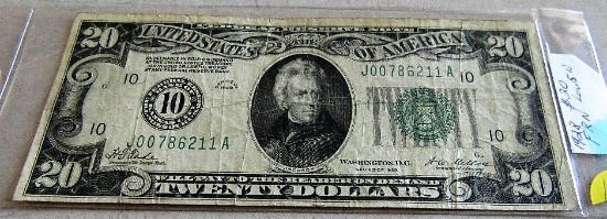 1928 $20.00 FRN
