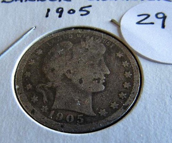 1905 Barber Quarter