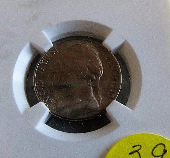 1950-D Jefferson Nickel