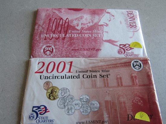 (2) Unc. Coin Mint Sets