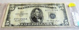 1953 $5.00 Silver Cert.