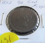 1852 Large Cent