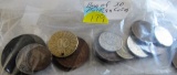 Bag of 20 Foreign Coins