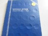 Buffalo Nickel Set in book, 1913-1938