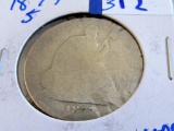 1877-s Seated Half Dollar