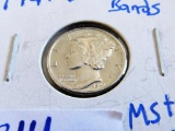 Uncirculated 1941-d Mercury Dime