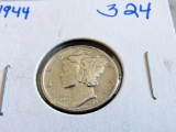 Unc. 1944 Mercury Dime