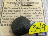 Constantius Gallus - Flavius Claudius Constantius - Roman Bronze Coin