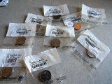 (8) Unc. Packaged Coins