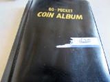 Coin Stock Book and 1912 Barber Quarter