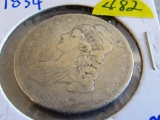 1834 Bust Half Dollar