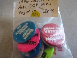 Vintage Political Pinbacks