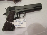 COLT 1911 A1 US ARMY .45 ACP WWII ISSUE AUTO W/HOLSTER & (2) CLIPS (EXCELLCENT CONDITION) 1943