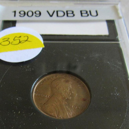 1909 VDB Lincoln Cent