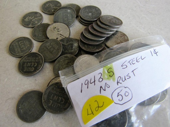 1943-S Steel Cents