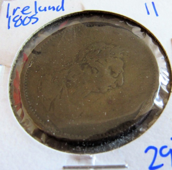 1805 IRISH PENNY