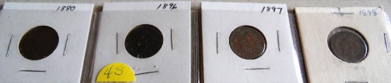4 pk. Indian Head Cents