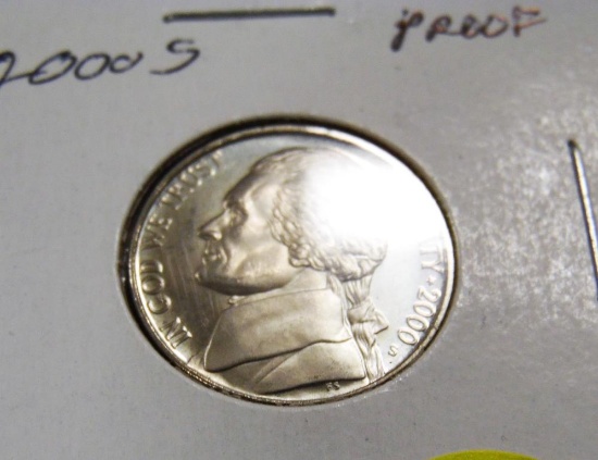 2000-S Jefferson Nickel Proof
