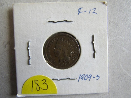 1909-S Indian Head Cent