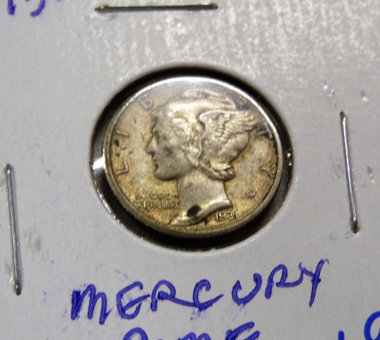 1931-D Mercury Dime