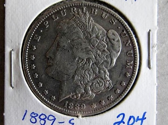 1889-S Morgan Dollar