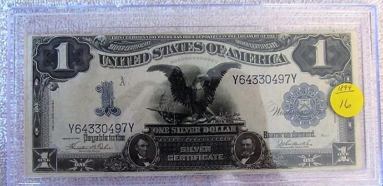 1899 $1.00 US Silver Certificate