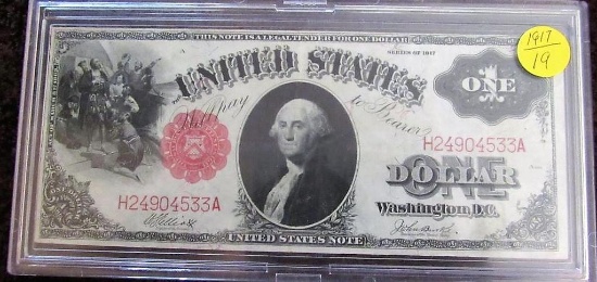 1917 $1.00 US Legal Tender