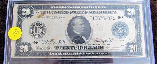 1914 $20.00 Federal Reserve Note