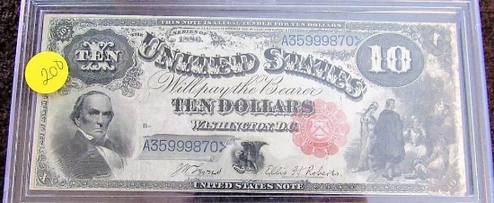 Series of 1880 $10.00 Legal Tender Note
