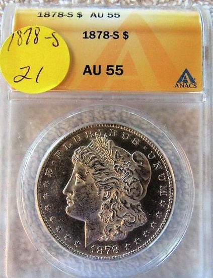 1878-S Morgan Silver Dollar