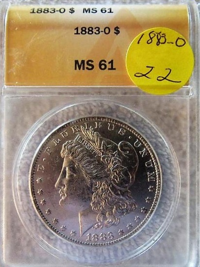 1883-O Morgan Silver Dollar