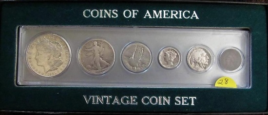 Vintage 6 Coin Set
