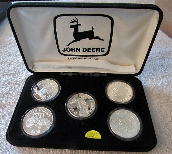 John Deere Series II Silver Medallions
