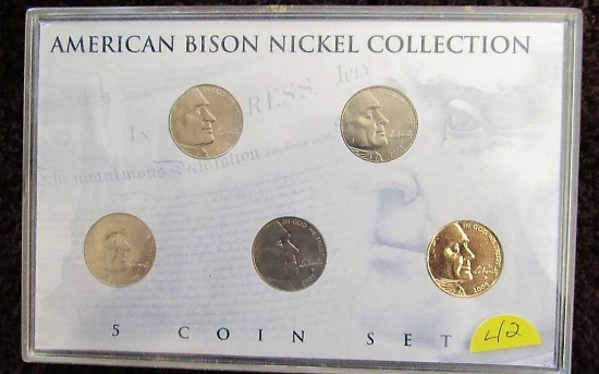 2005 American Bison Nickel Collection
