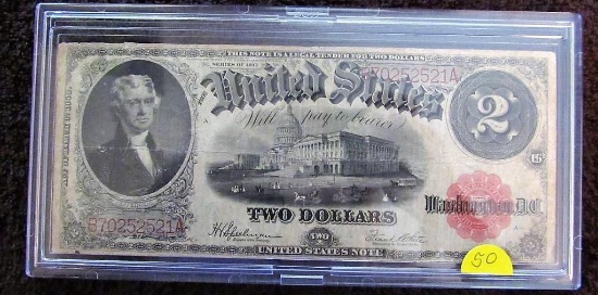 1917 US  $2.00 Note