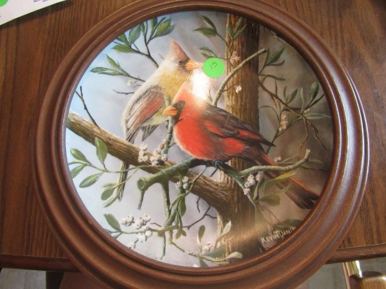 "The Cardinal" Collector Plate