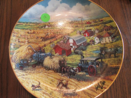 "Down on the Farm" Collector Plate