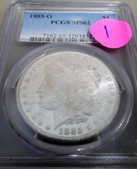 1885-O Morgan Silver Dollar