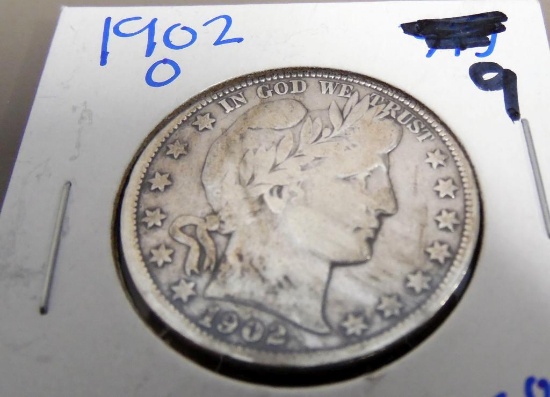 1902-O BARBER HALF DOLLAR