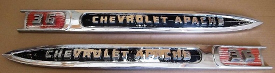 Set of Chevrolet Apache Trim Moldings
