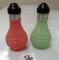 Fire King Salt and Pepper Shakers