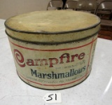 Camppfire Marshmallow Tin