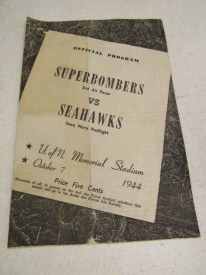 SuperBombers vs Seahawks Football Program