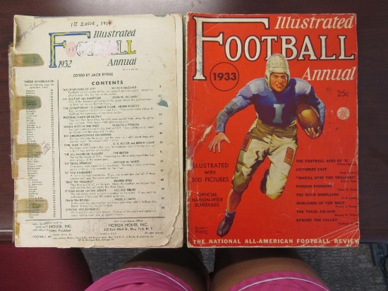 Football Illustrated 1932 and 1933