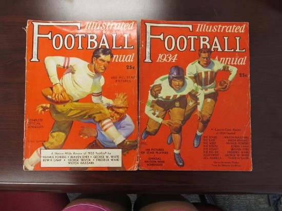 Football Illustrated 1934 and 1935