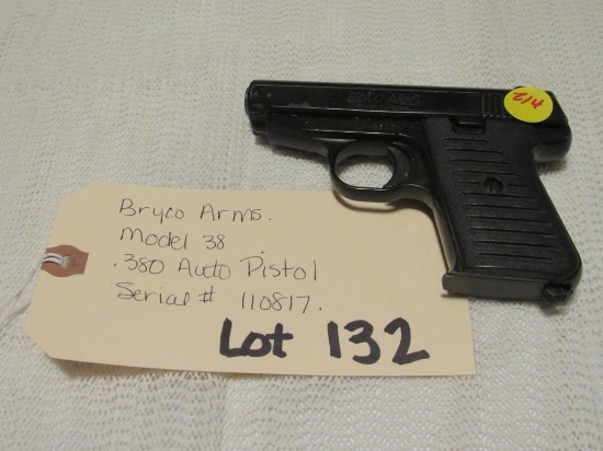 Model 38 .380 Auto Pistol Bryco Arms