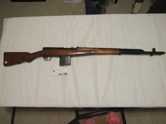 Russian Tokarev Rifle (SVT 40) , 7.62x54R cal