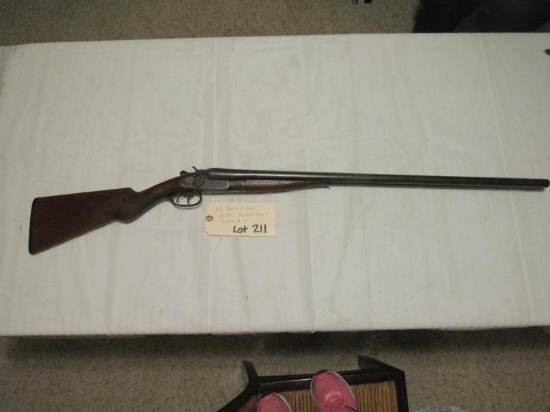 NR Davis & Sons 12 ga. Double Barrel